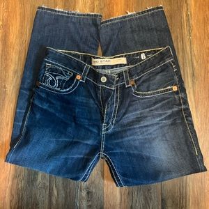 Men’s blue jeans
